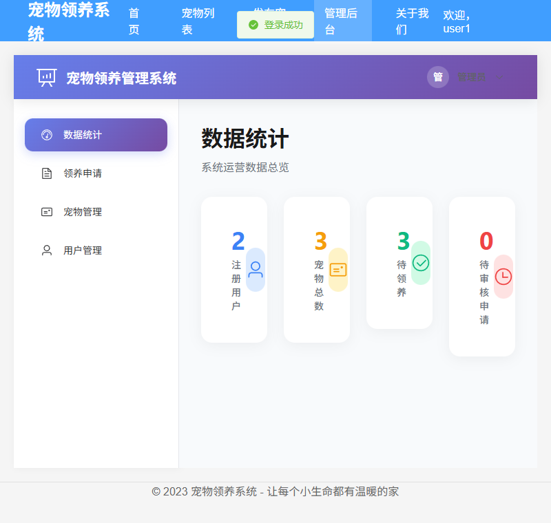 管理员页面